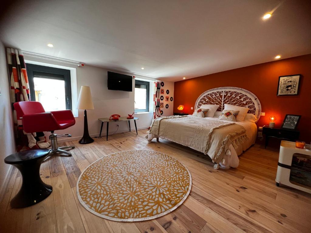 Le Cèdre 1830 Maison d'hôtes de charme et spa - Double Room With Private Bathroom