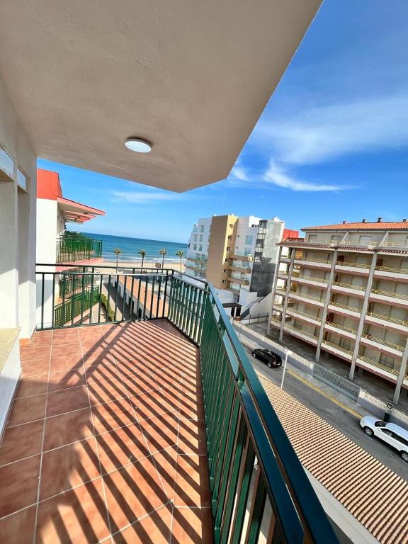 Balkón nebo terasa v ubytování PEÑISCOLA Playa LES DOYES