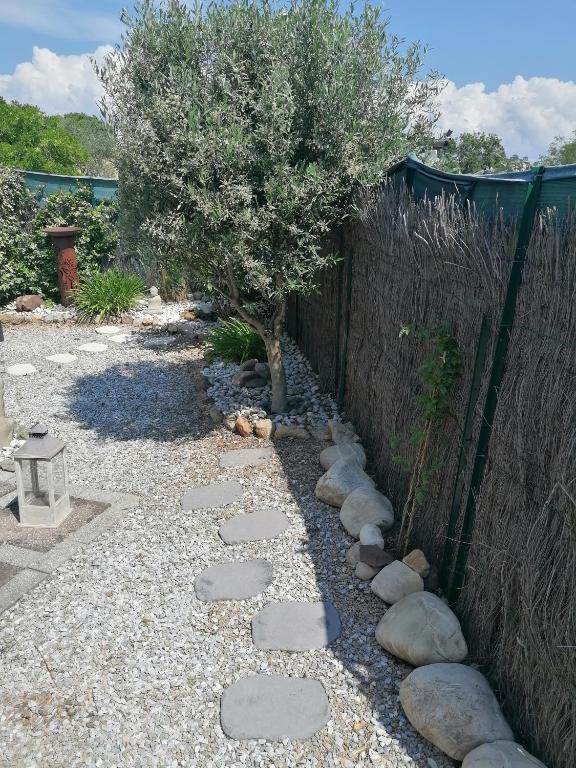 Zahrada ubytování Le clos des Vignes