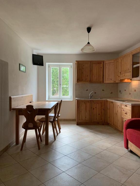 Kuchyňa alebo kuchynka v ubytovaní Agritur Maso Forcola