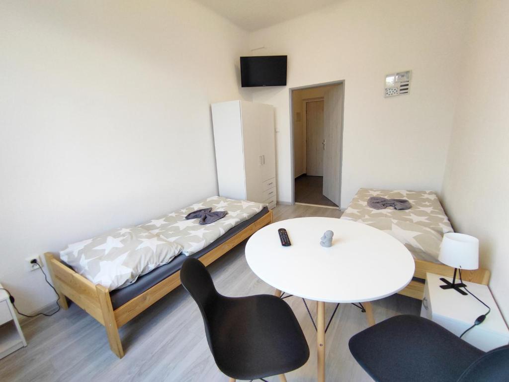 Posezení v ubytování Hotel Slobi