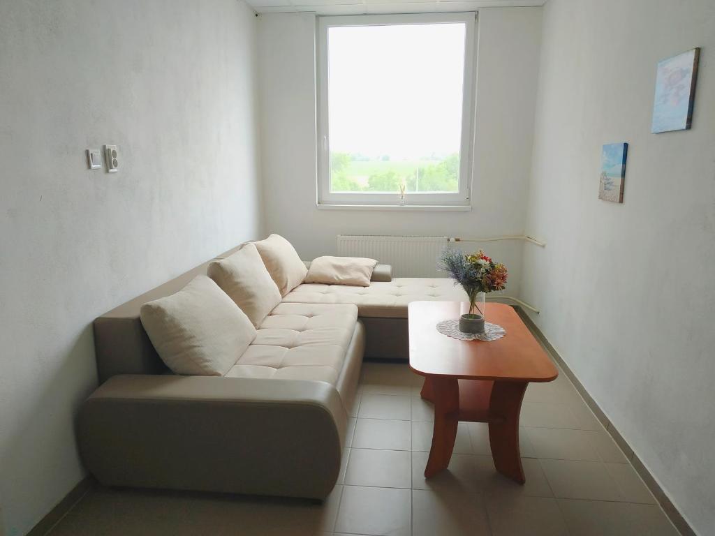 Posezení v ubytování Hotel Slobi