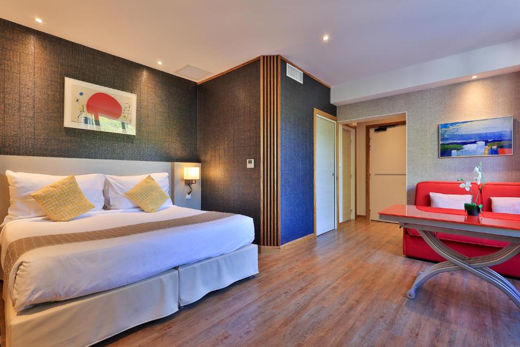 Posezení v ubytování Hôtel Provençal
