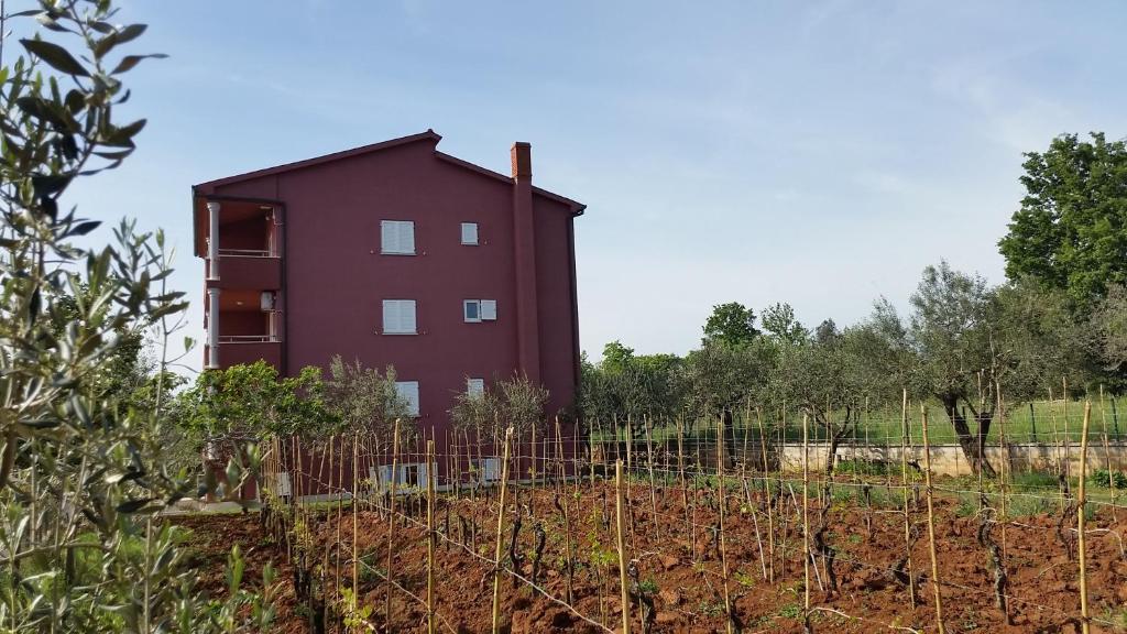 Zahrada ubytování Apartments Roža