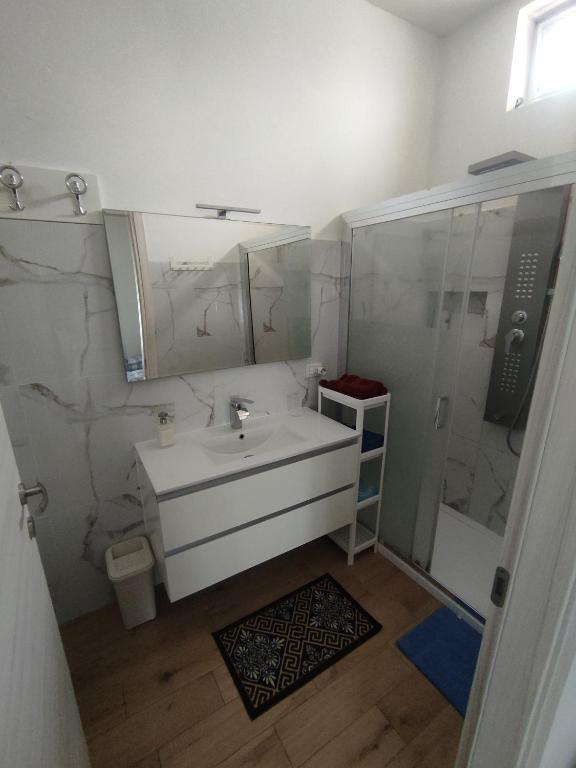 Koupelna v ubytování CASA BILO