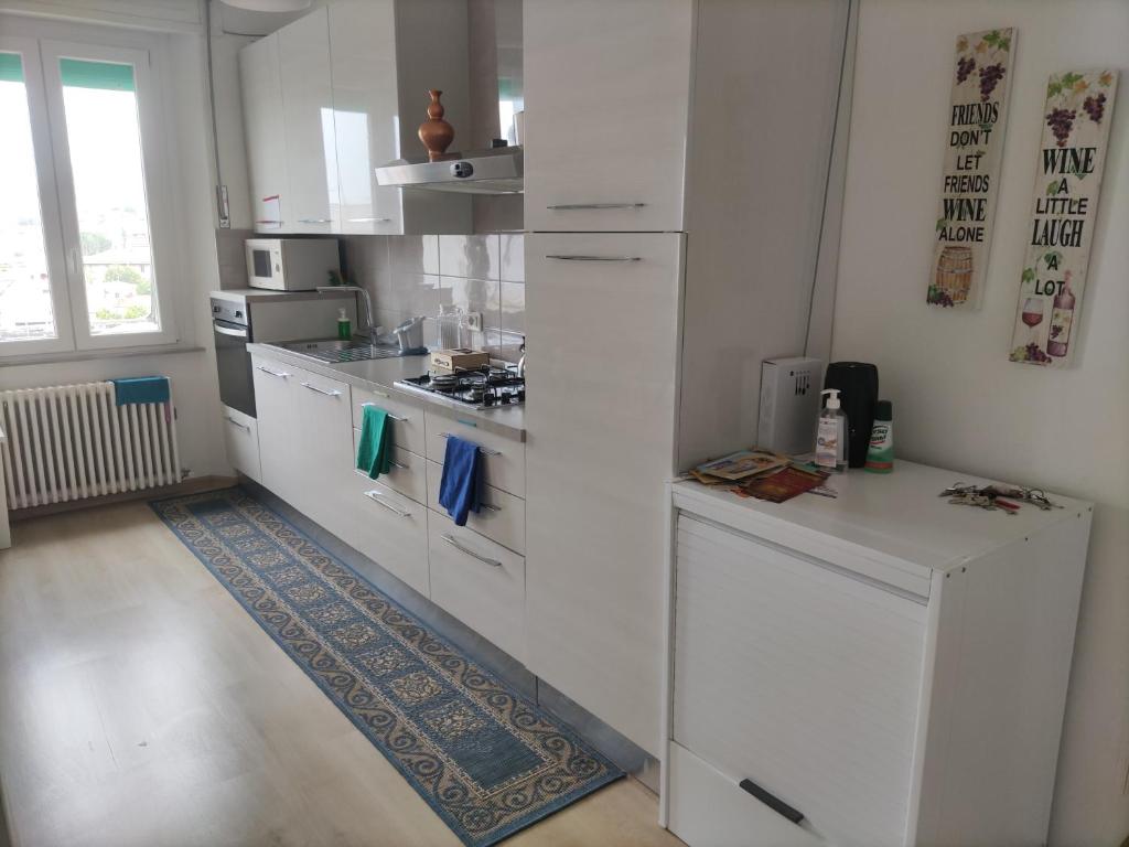 Kuchyň nebo kuchyňský kout v ubytování CASA BILO