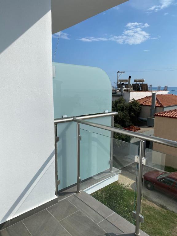 Balkón nebo terasa v ubytování Villa Loukas
