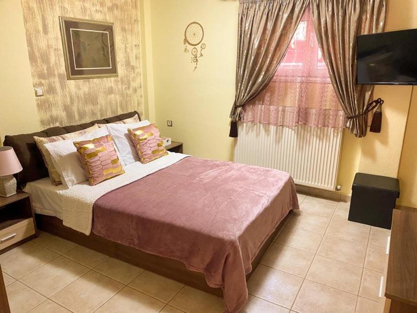 Postel nebo postele na pokoji v ubytování Villa Luna