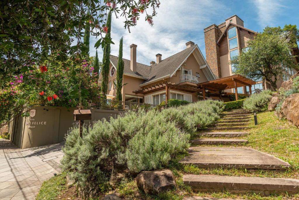 Zahrada ubytování Hotel Monte Felice Bosque