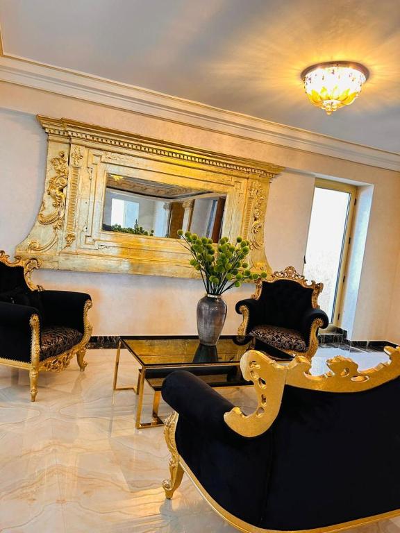 Posezení v ubytování Alessio Hotel Residence