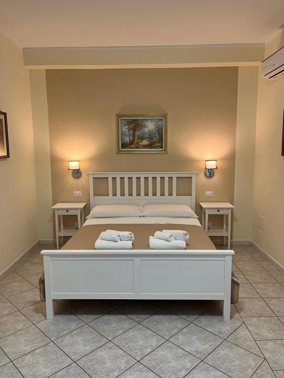 Postel nebo postele na pokoji v ubytování Casa Tacconi