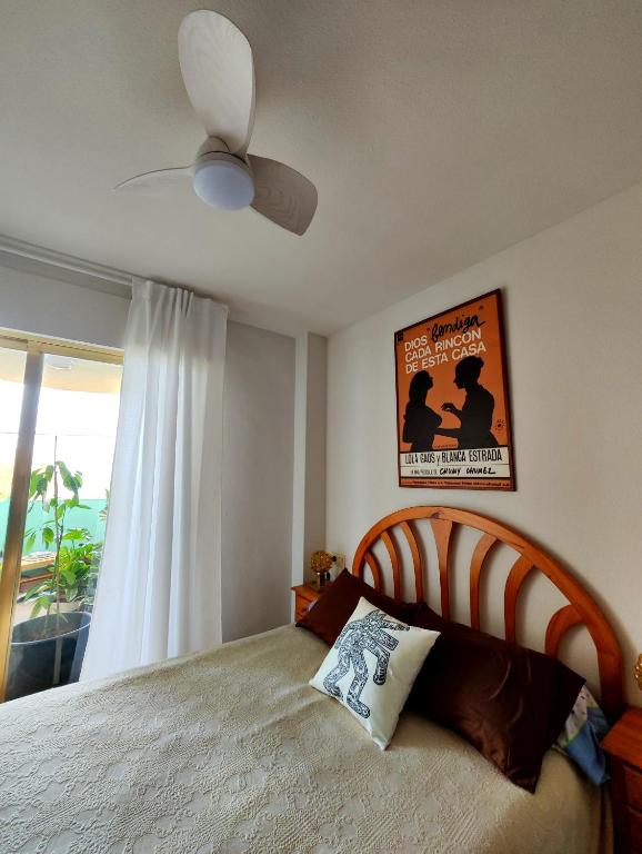 Posteľ alebo postele v izbe v ubytovaní Playa Paraíso Suite