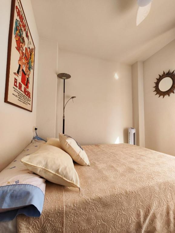 Posteľ alebo postele v izbe v ubytovaní Playa Paraíso Suite