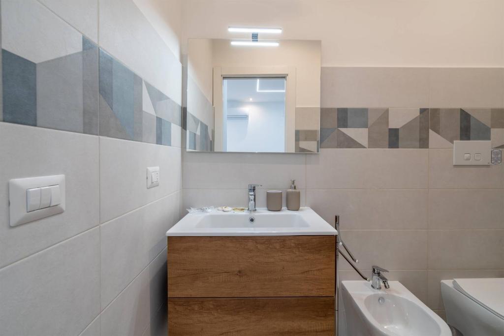 Koupelna v ubytování Casa Danieli