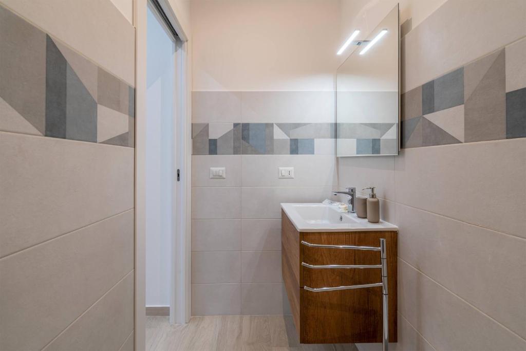 Koupelna v ubytování Casa Danieli