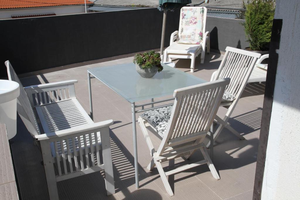 Balkón nebo terasa v ubytování Drnis Dream Apartment