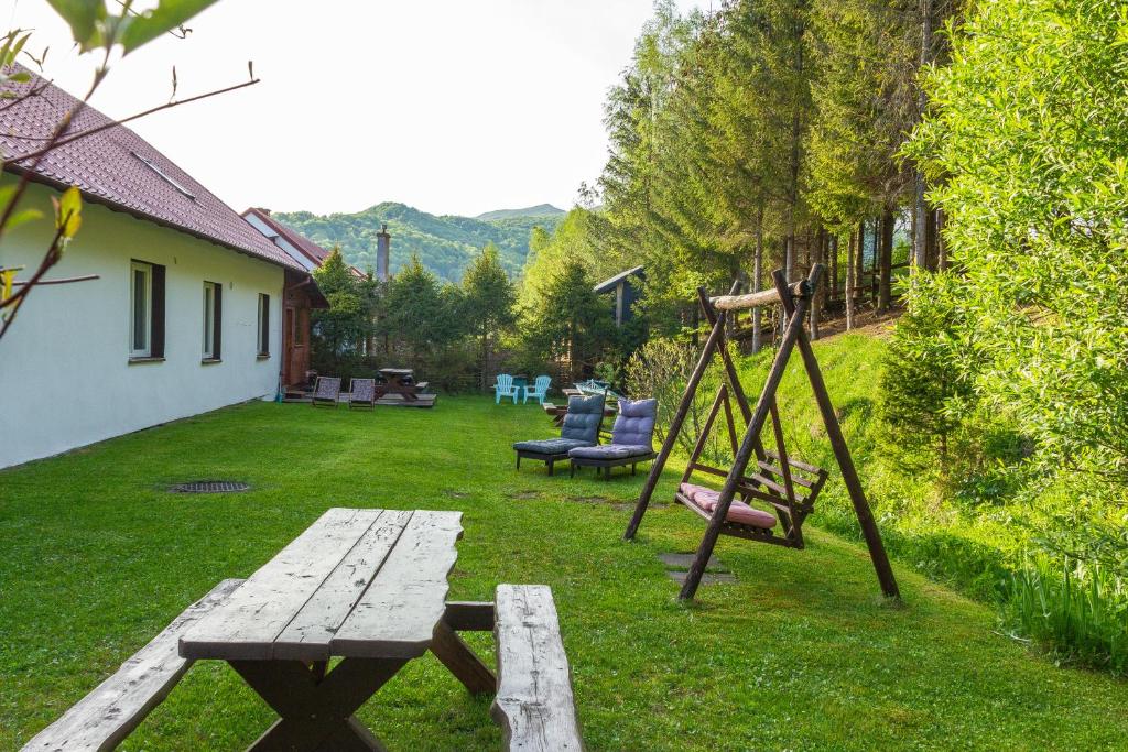 Příroda nedaleko penzionu