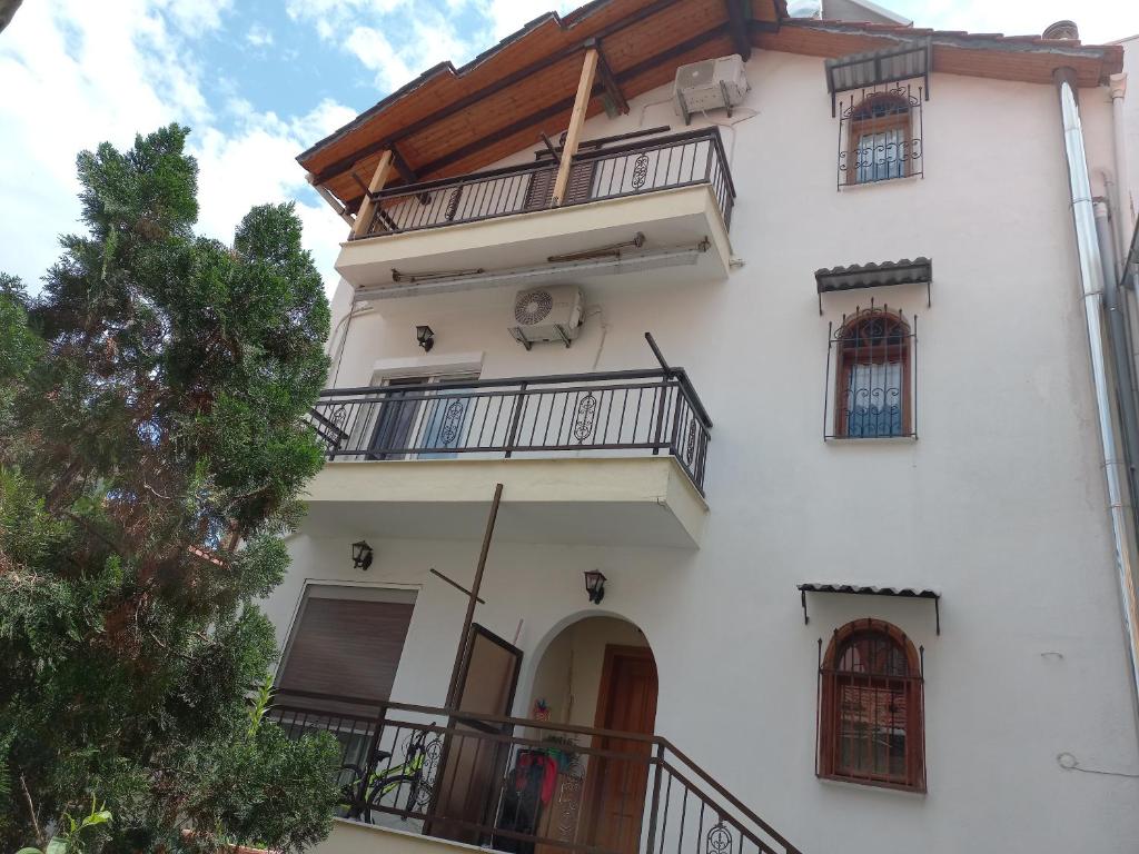 Balkón alebo terasa v ubytovaní Sofita view Kavala