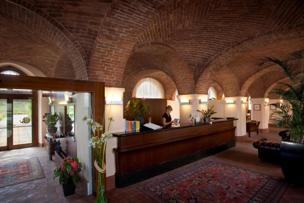 Posezení v ubytování Albergo dell'Agenzia