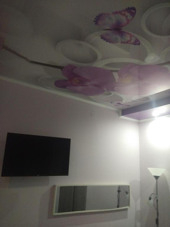 TV a/nebo společenská místnost v ubytování Katrine Seaside Rooms #PROPERTLY