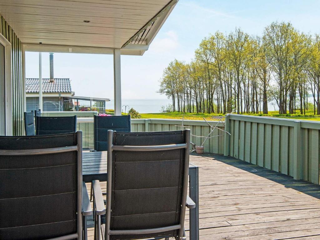 Balkón nebo terasa v ubytování Holiday home Juelsminde V