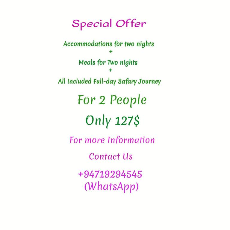 Green Sapphire Holiday Resort Wilpaththu