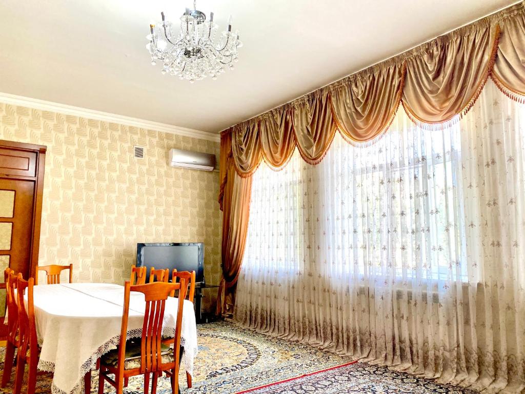 Posezení v ubytování House in Quba