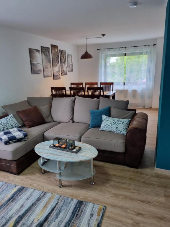 Posezení v ubytování Ferienhaus Stefan