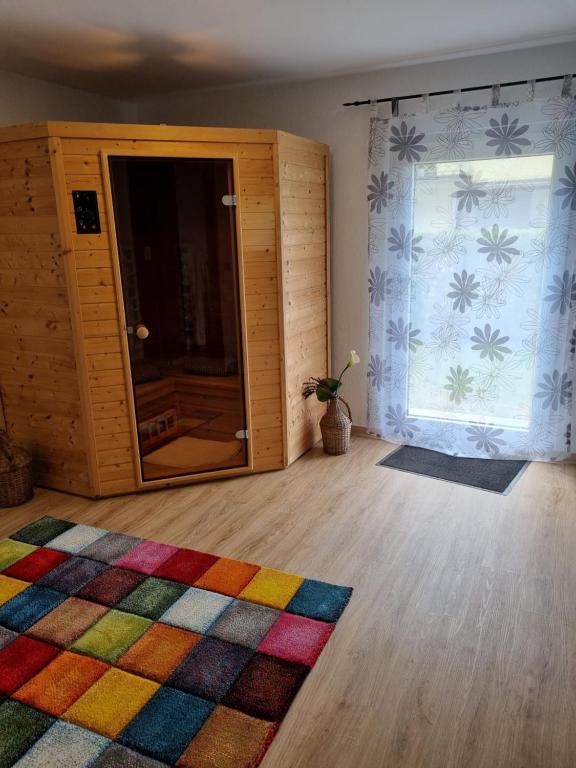 Postel nebo postele na pokoji v ubytování Ferienhaus Stefan