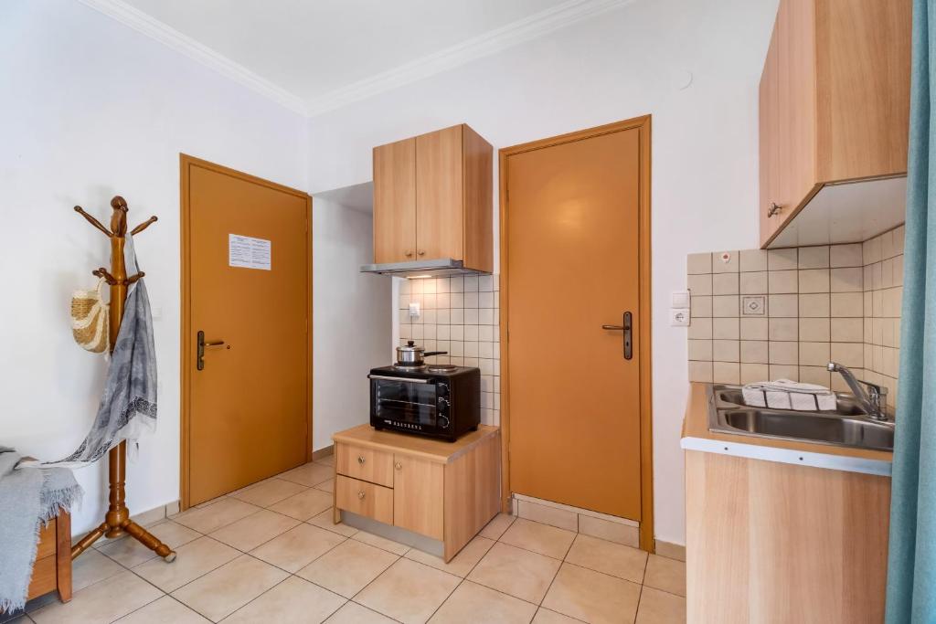 Kuchyňa alebo kuchynka v ubytovaní Nikoleta Apartment 2