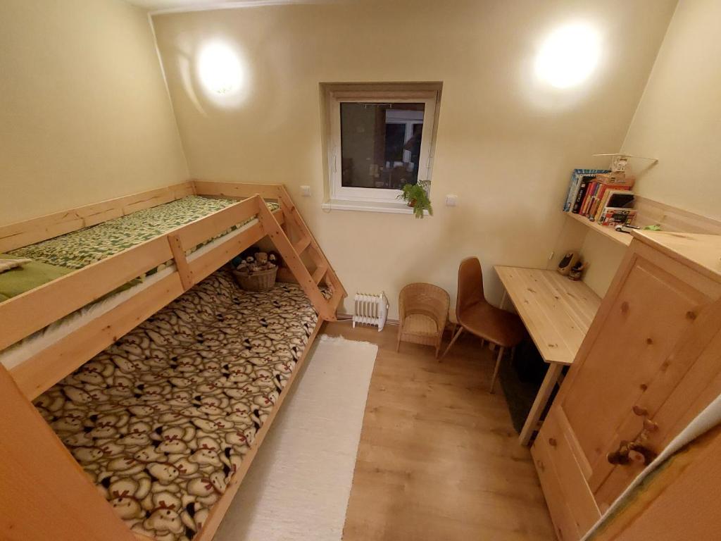 Postel nebo postele na pokoji v ubytování Chata Jakub - Červená Veža