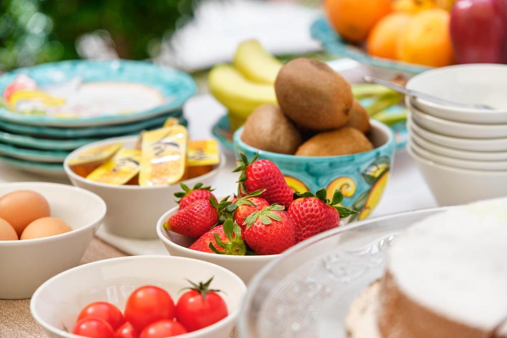 Cibo presso il bed & breakfast o nelle vicinanze