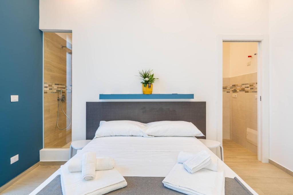 Postel nebo postele na pokoji v ubytování Casa Danieli