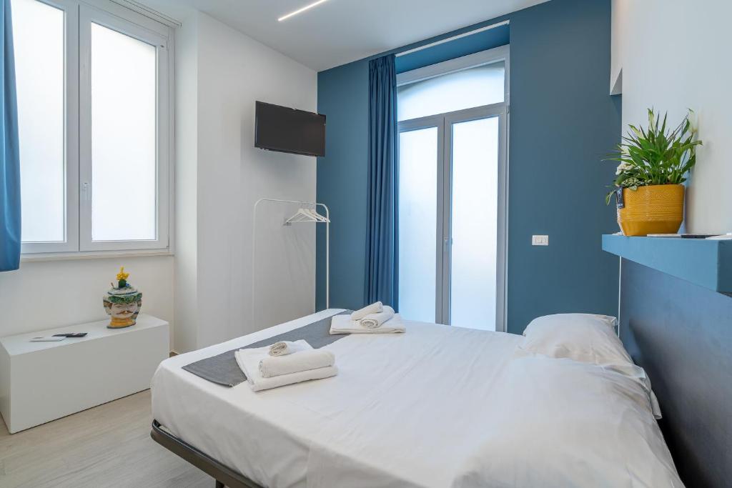 Postel nebo postele na pokoji v ubytování Casa Danieli