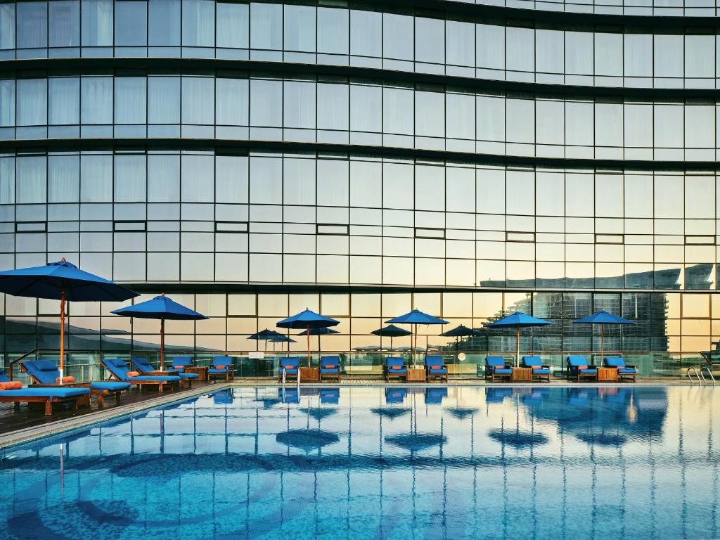 Bazén v ubytování InterContinental Xiamen by IHG nebo v jeho okolí
