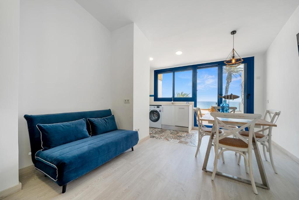 Posezení v ubytování Calafellmar loft