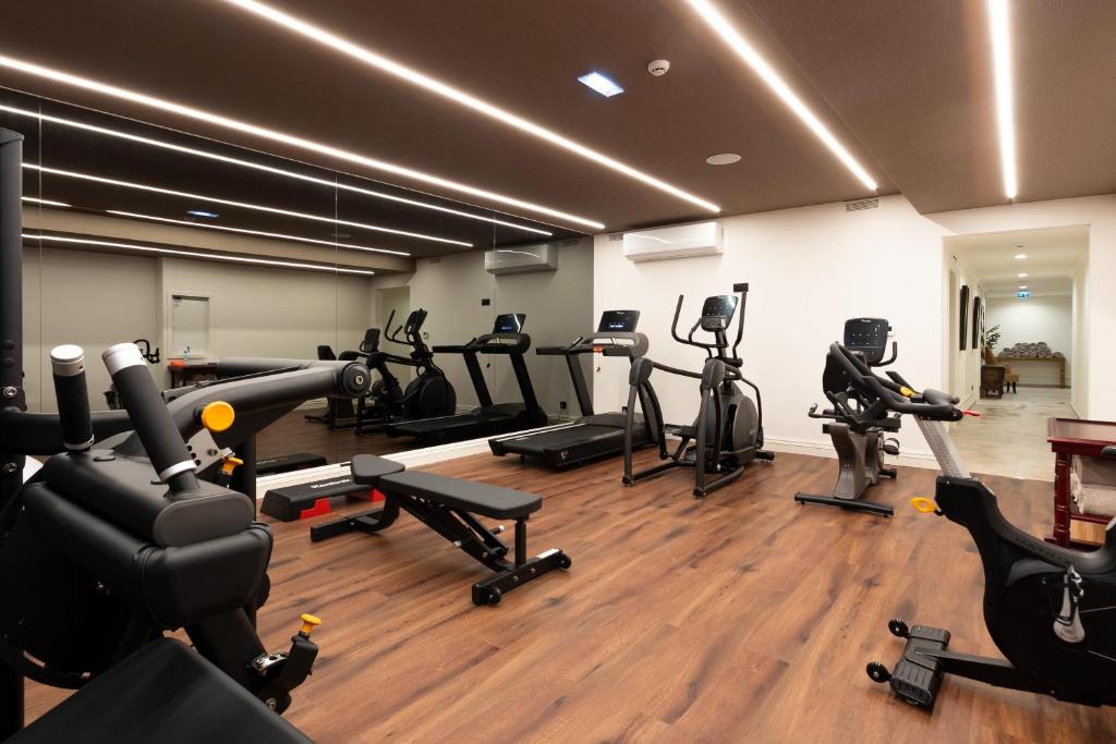 Fitness centrum a/nebo fitness zařízení v ubytování AP Dona Aninhas