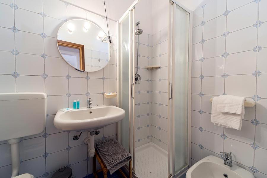Koupelna v ubytování Villa Cecilia - Appartamenti