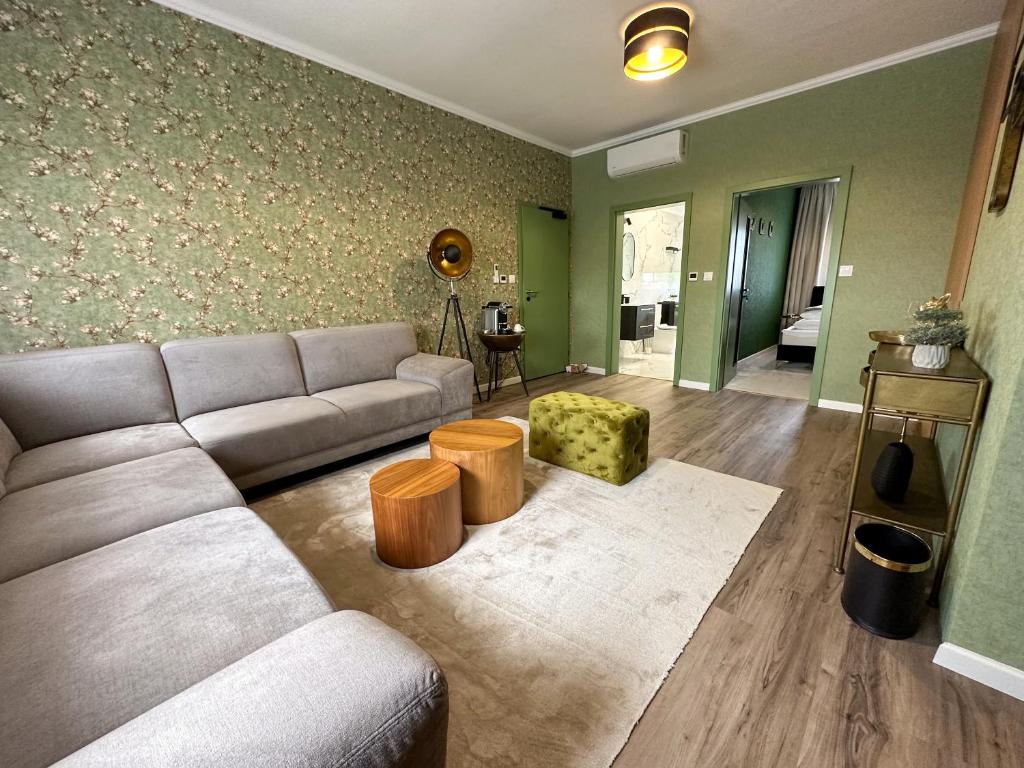 Posezení v ubytování MILIA wine & event resort