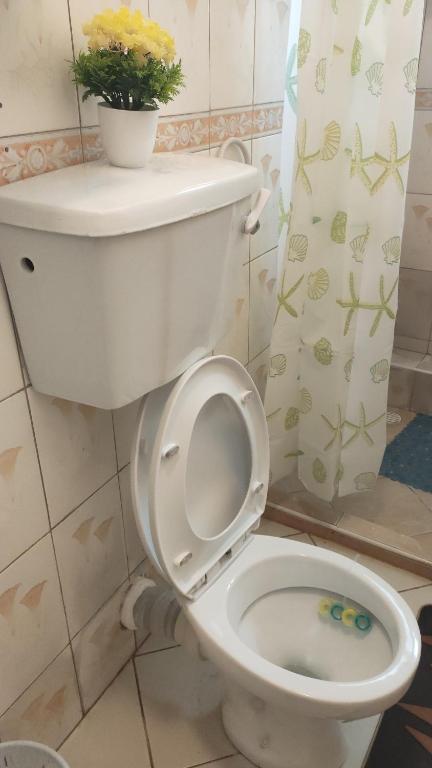 Koupelna v ubytování Sea la vie - Macheo