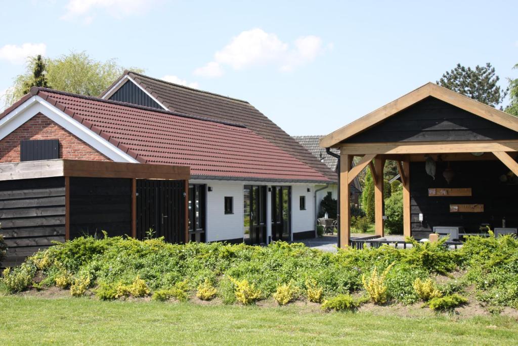 Zahrada ubytování B&B Hoeve de Veldmaat