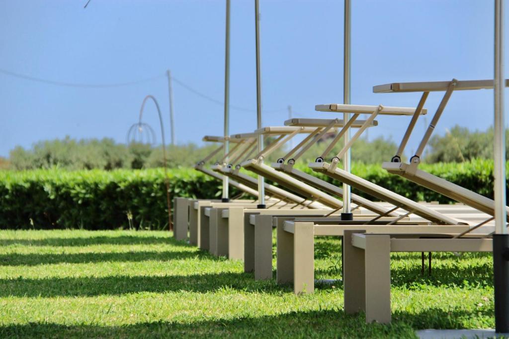 Zahrada ubytování Masseria del Carboj