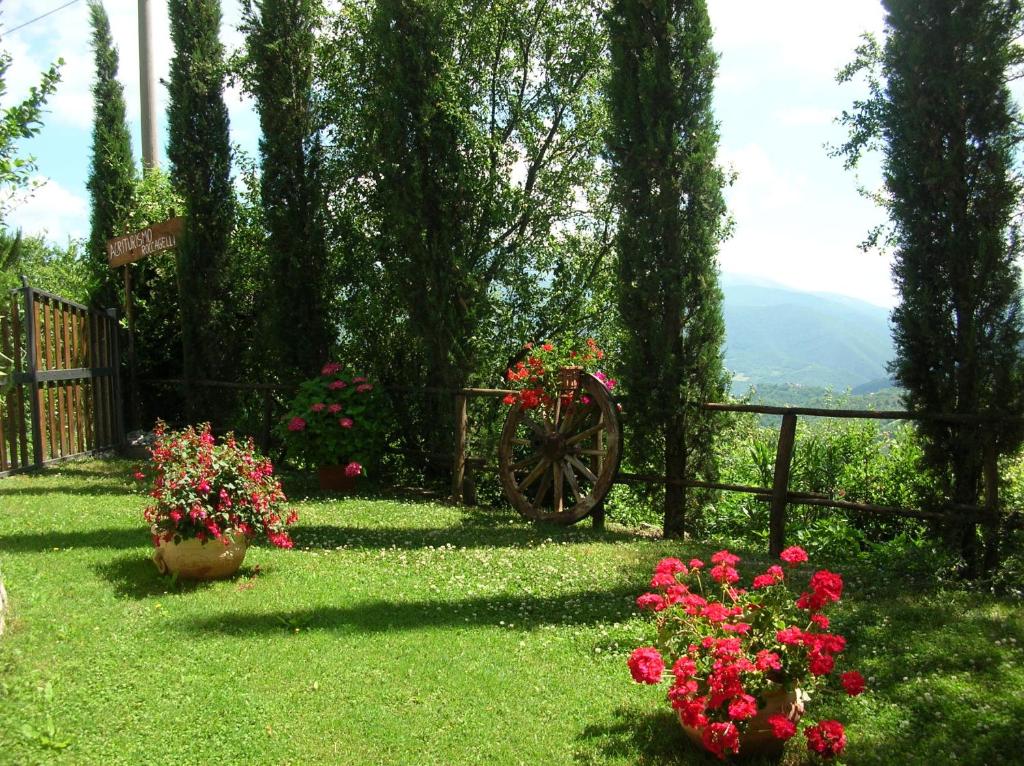 Zahrada ubytování Agriturismo Roccagelli