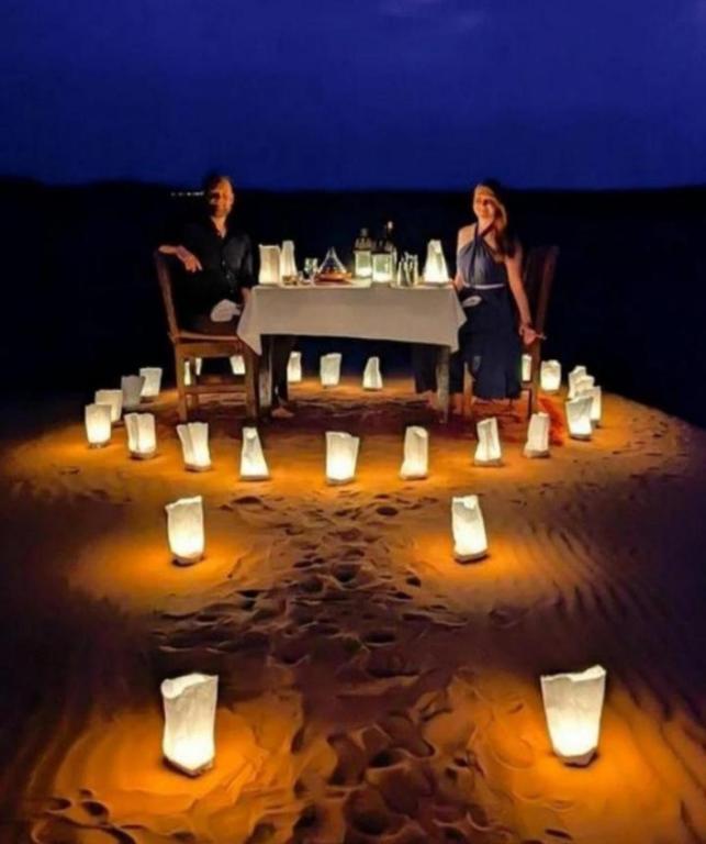 Nápoje v ubytování Authentic Desert Luxury Camp