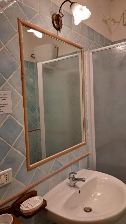 Koupelna v ubytování Antico Borghetto - Casa Vacanze
