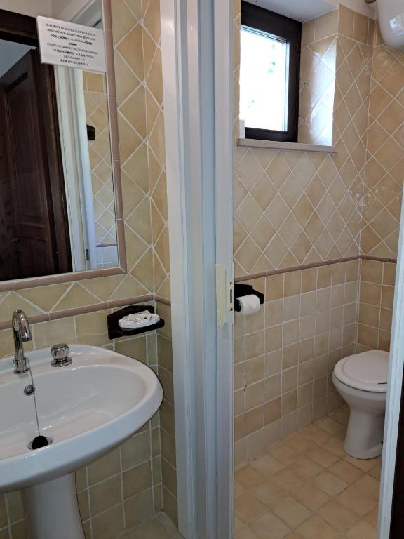 Koupelna v ubytování Antico Borghetto - Casa Vacanze