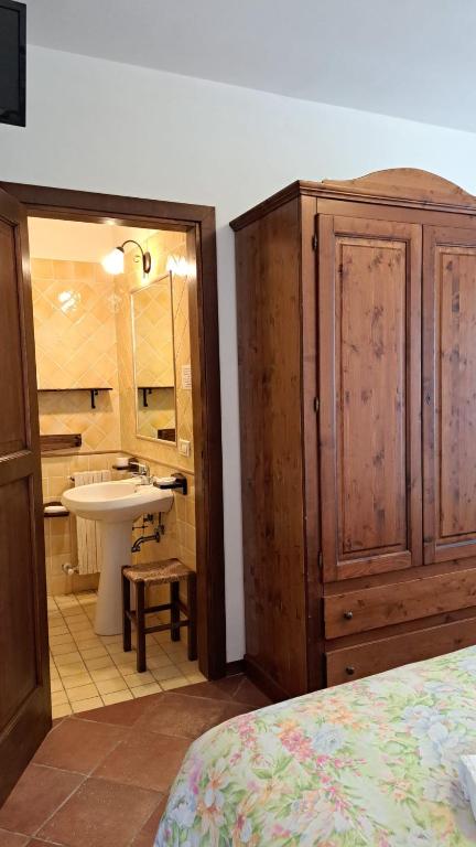 Kuchyň nebo kuchyňský kout v ubytování Antico Borghetto - Casa Vacanze