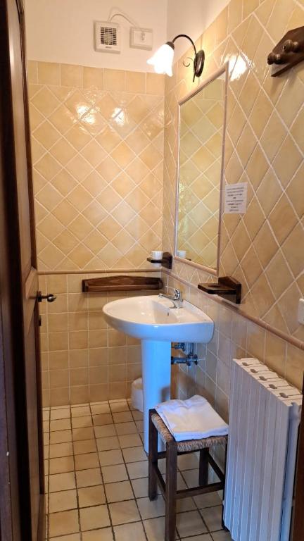 Koupelna v ubytování Antico Borghetto - Casa Vacanze
