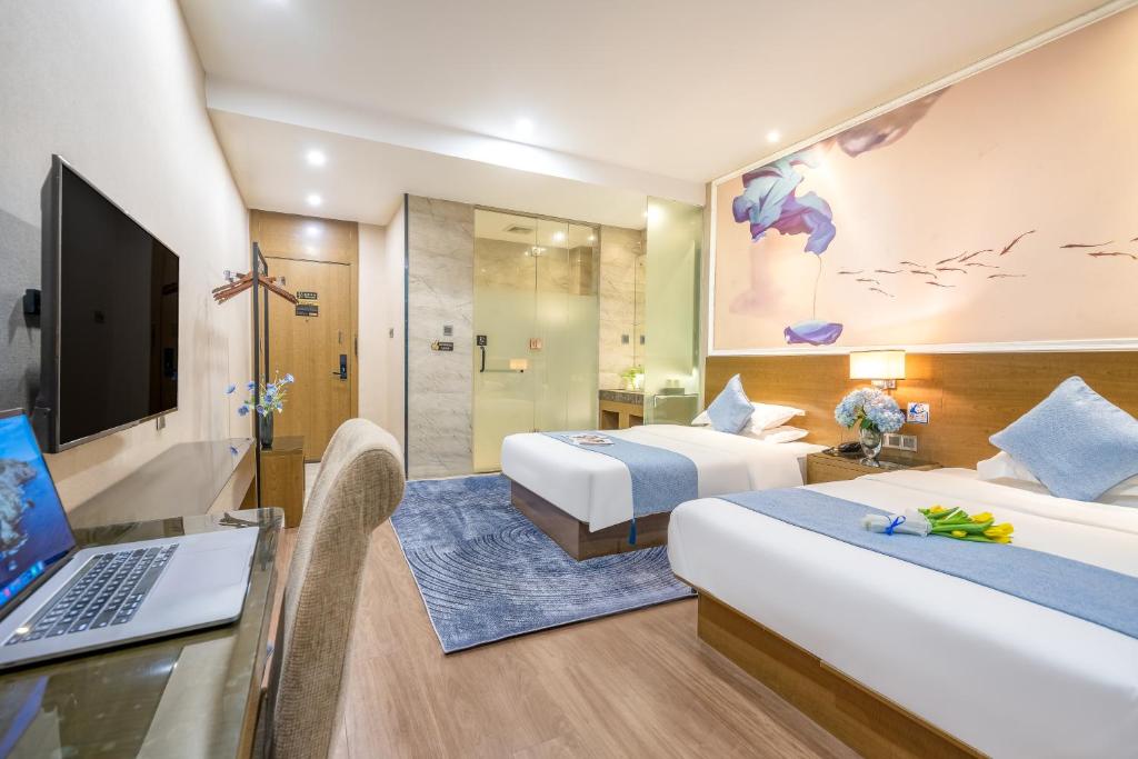 Zhongshan Bafei Hotel - Deluxe Twin Room