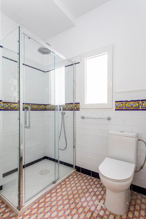 Kúpeľňa v ubytovaní Casa Rosario Cabanyal flat near the beach, high end